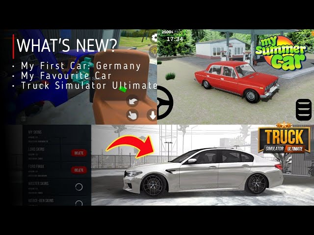 Driving Simulator Games Update! Truck Simulator Ultimate, My Favourite Car Latest Update Review