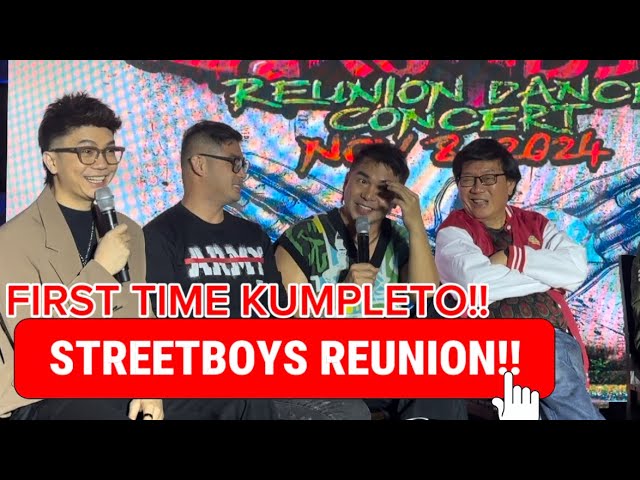 STREETBOYS, KUMPLETO NA PARA SA REUNION! NASAAN NA SILA NGAYON?