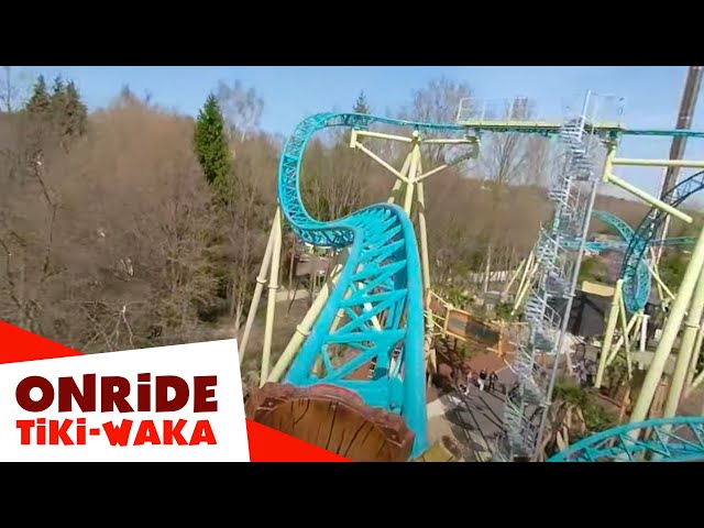 Tiki-Waka - First on-ride video (360° POV) - Walibi Belgium