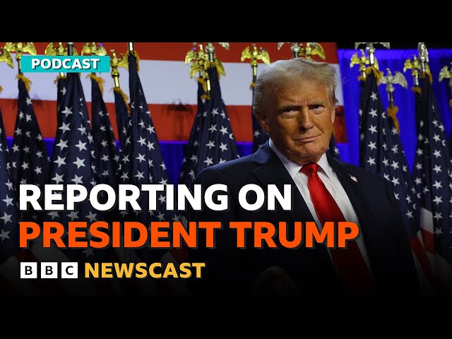 How does BBC News cover President Trump? | BBC Newscast