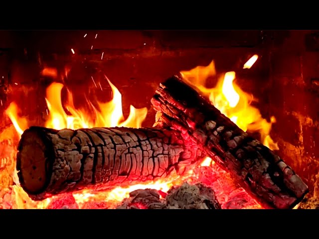 ASMR COZY FIREPLACE 🔥 BEST FIREPLACE 4K 12 HOURS ‼️ ETERNAL FIRE