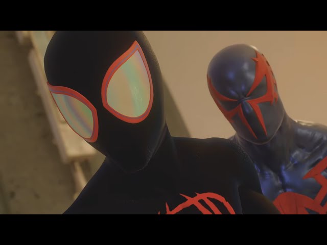 Peter and Miles vs Hunters with ATSV Suits - Marvels Spider-Man 2