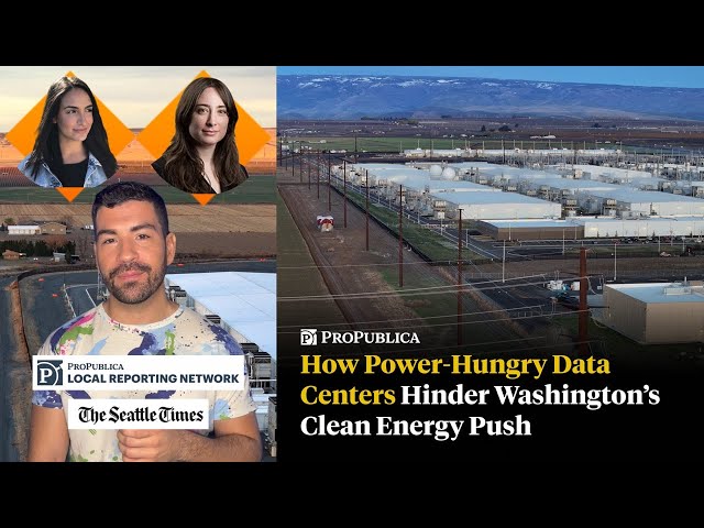 How Power-Hungry Data Centers Hinder Washington’s Clean Energy Push