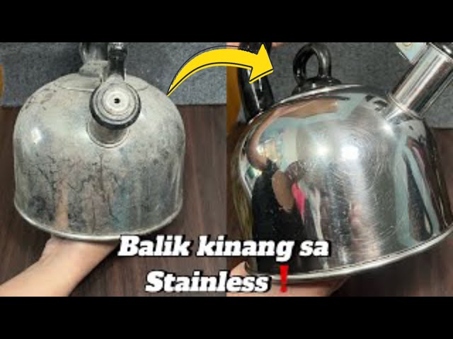 BALIK KINTAB SA STAINLESS NA GAMIT