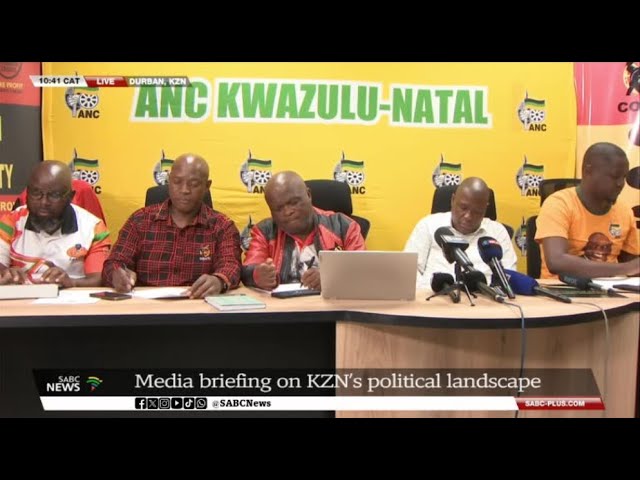 ANC KZN Alliance media briefing - Fielding questions from journalists