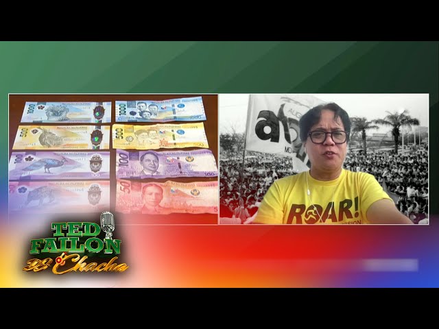 Reaksyon ng isang grupo sa bagong polymer banknotes ng bansa, inilatag | #TedFailonAndDJChacha