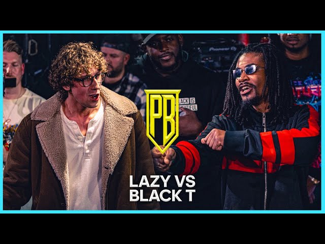 Lazy vs Black-T | Premier Battles | Rap Battle