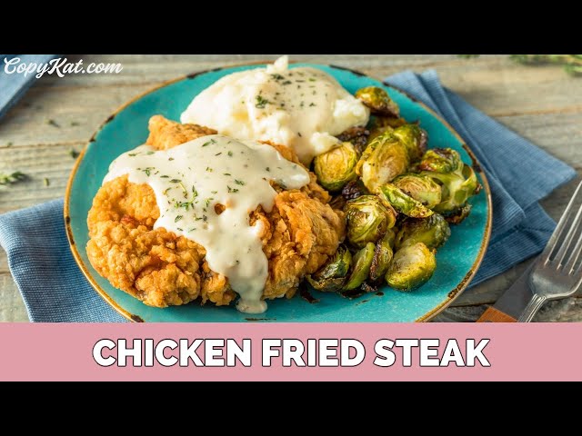 How to make Country chicken fried steak