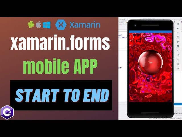 Xamarin Forms Complete Mobile App DecisionMaker (Start to End!)