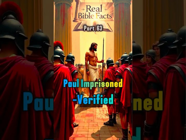 Real Bible Facts Part 64: The Apostle Paul’s Imprisonments – Confirmed in Roman History #biblia