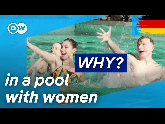 A man in a women's pool: Swimmer Frithjof Seidel