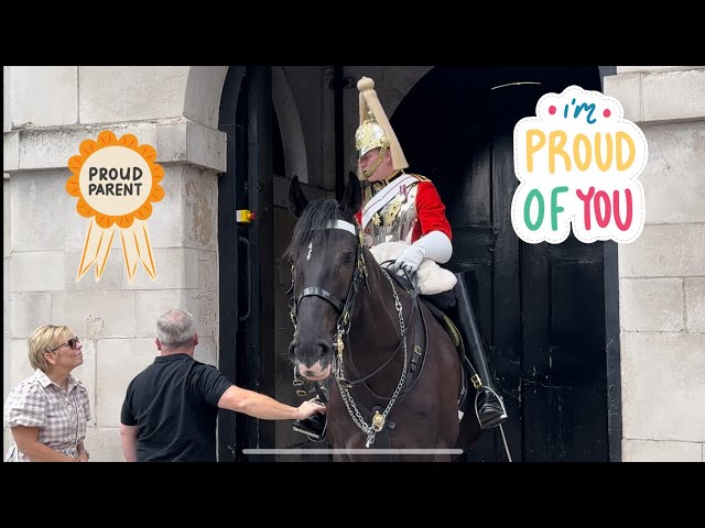 King’s Guard Visited By Proud Parents