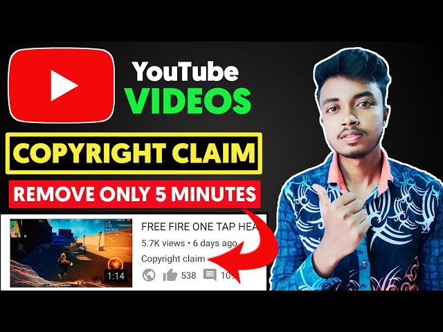 Copyright Claim Kaise Hataye | How To Remove Copyright Claim On YouTube Videos | Copyright Claim