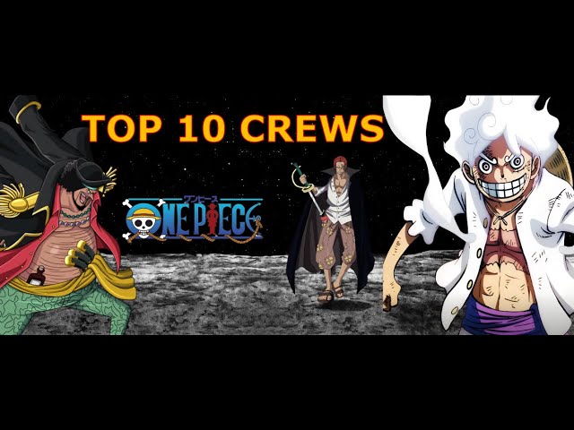 TOP 10 PIRATE CREW OF ONE PIECE