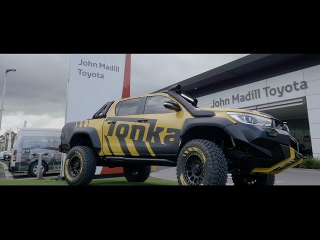 Hilux Tonka - Behind The Scenes (John Madill toyota)