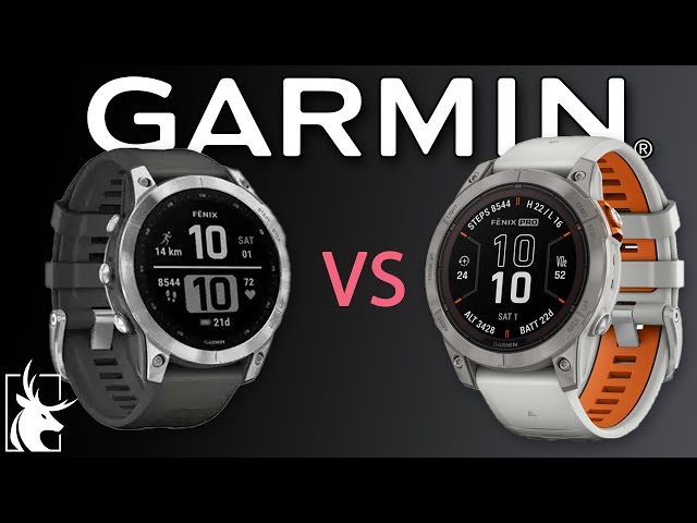 Garmin Fenix 7 pro VS Fenix 7 | what exactly is the difference?