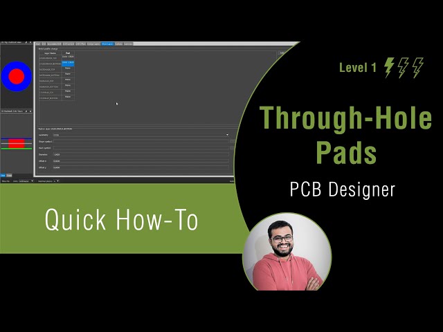 How to Define Through-hole Pads using OrCAD and Allegro Padstack Editor