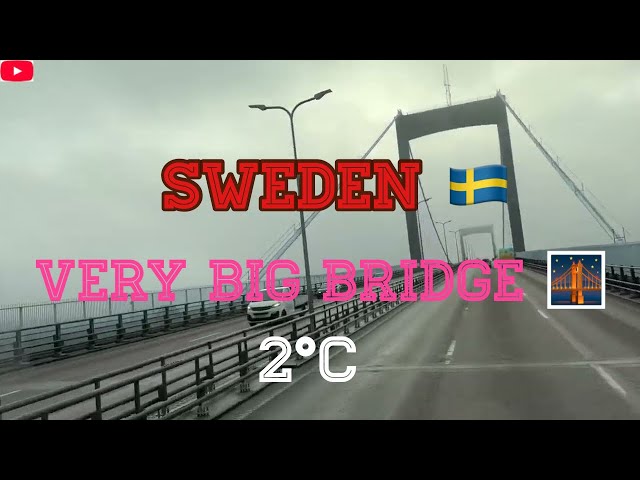 Truck Drive In Sweden 🇸🇪 | Going To Port | Drop off Trailer | Sweden 🇸🇪 Weather 3° temperature