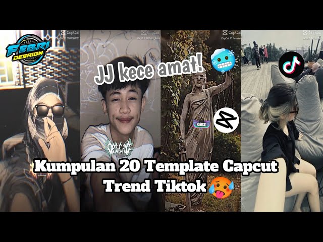 Kumpulan 20 Template JJ Viral Terbaru🎟 || Trend TikTok🤩 || JJ kece amat! || Sound Fyp tiktok