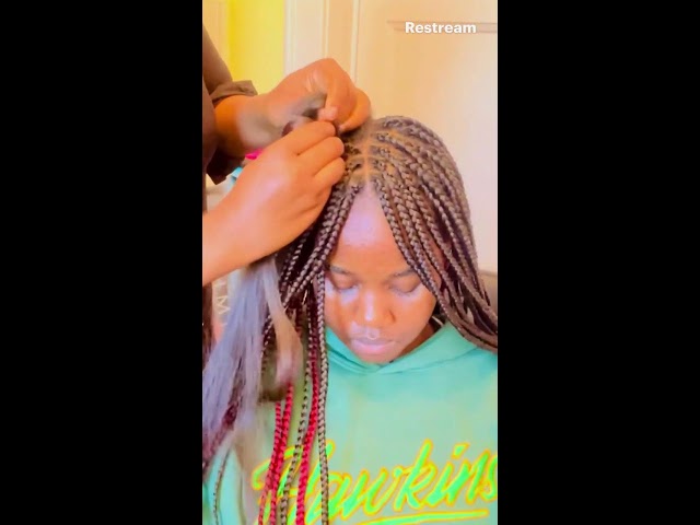 Tutorial: Medium Size Knotless Braids