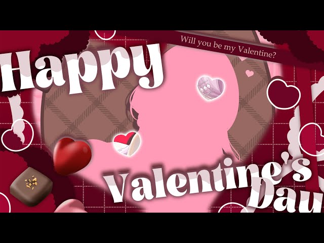 「💖Happy Valentine」You're invited to this day with me♡♡♡「暁月夢/Akatsuki Yume・Vtuber」