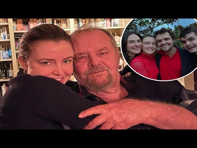 Jack Nicholson, 87, seen in rare photo with his daughter during the holidays