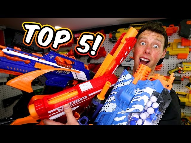 TOP 5 NERF GUNS! (Favorite, Worst, Under $30, and Best of Each Series)