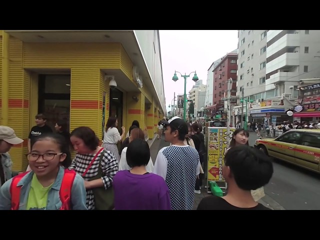 VR180 2019.6 Tokyo's Korea town 01 in Shin-Okubo Tokyo Japan