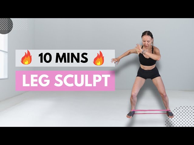 10-Minute Leg Toning Workout with mini-band