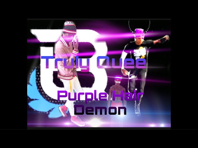 BIG PURPLE HAIR DEMON TB CREW LIVE