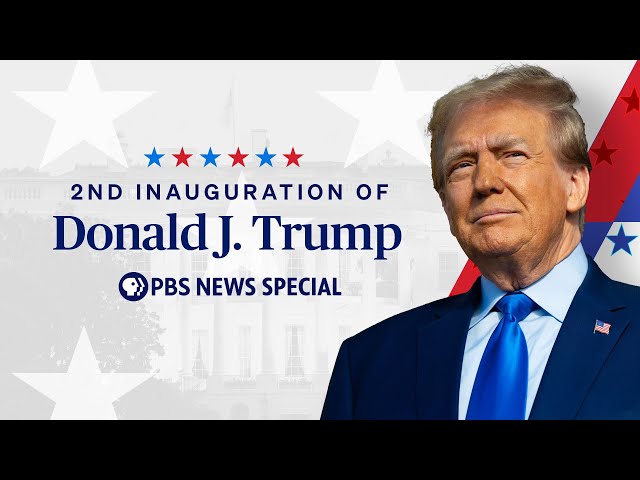 WATCH LIVE:  The 2nd Inauguration of Donald J. Trump | PBS News Special