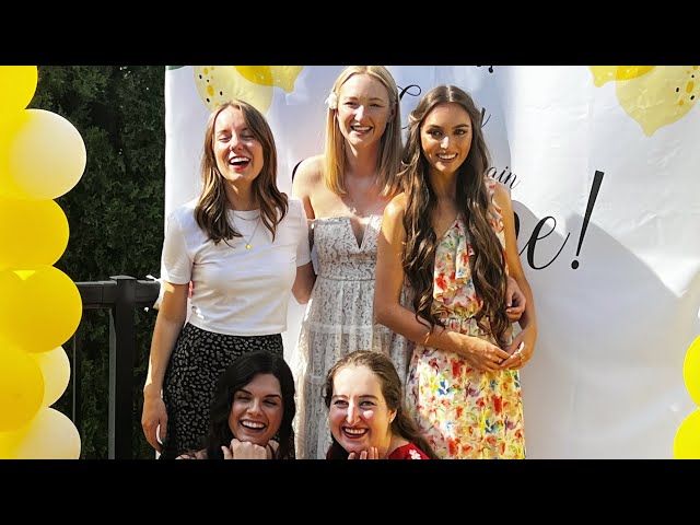 BRIDAL SHOWER & BACHELORETTE vlog🍋👰🏼‍♀️💍 lemon theme, drag brunch & pole dancing!