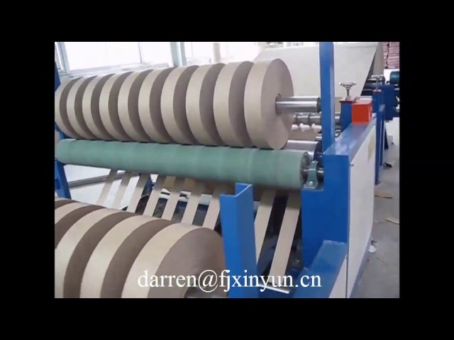 Full automatic slitter and rewinder jumbo roll kraft paper slitting and rewinding machine