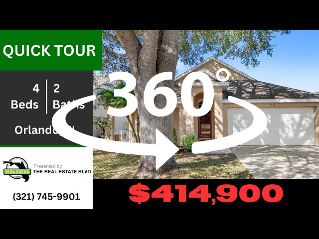 Quick Tour of 4406 Brookstone Court ORLANDO, FL 32826