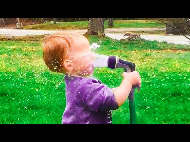 Funniest Moments Babies Fail With Water ★ Funny Baby Videos | Gods Laugh