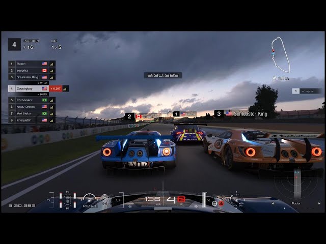 Gran Turismo 7 - Daily Race C - 24 Heures du Mans race track, no chicane - Ford GT Race Car ‘18