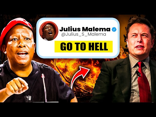 Julius Malema FIRES BACK At Elon Musk's Sanctions Call!