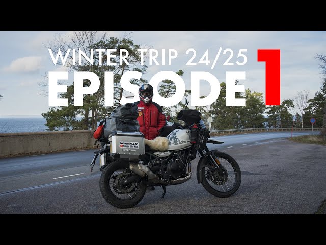 Start of a journey  - Motorcycle Winter Trip S24/25 - EP1