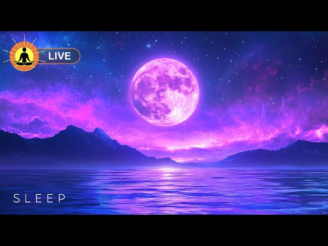 🔴 Fall Into A Deep Sleep 24/7 - Beat Insomnia, Fall Asleep Fast | Relaxing Music for Deep Sleeping