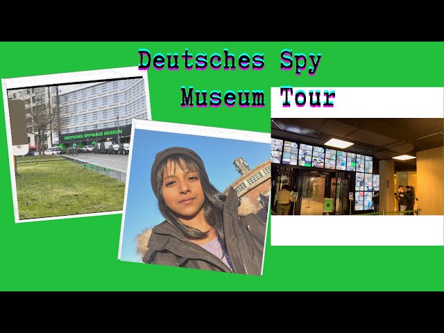 Deutsches Spy Museum// 4k Vlog 💚