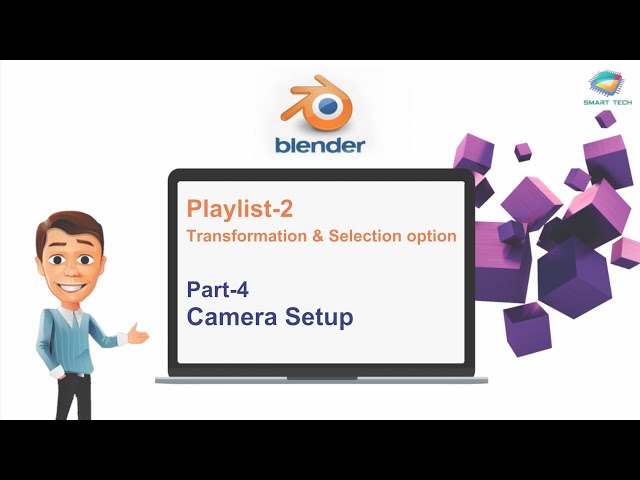 Camera Setup in Blender | Different Views | 3D Blender for Beginners | Blender Tutorial in Hindi