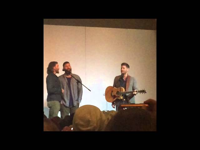 Jensen Ackles sings 'The Weight' at Asylum 14