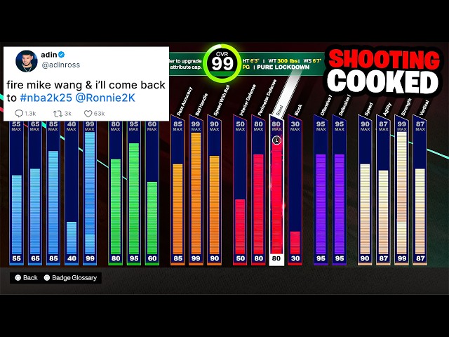 ADIN ROSS exposes NBA 2K25 gameplay 😂 PROOF attributes don’t matter