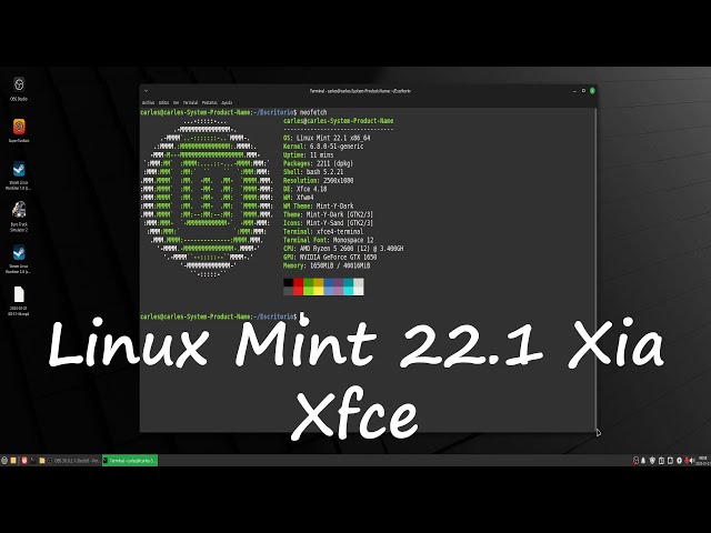 Linux Mint 22.1 Xia Xfce CASI PERFECTA Y UNA PEQUEÑA DECEPCIÓN