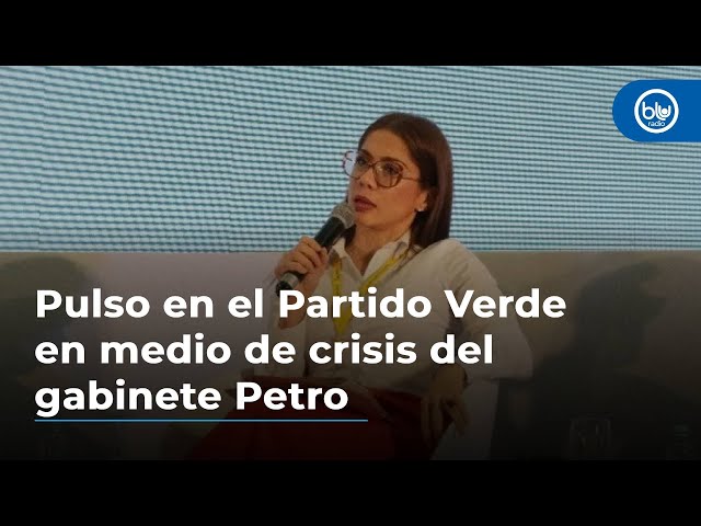 Pulso en el Partido Verde en medio de crisis del gabinete Petro