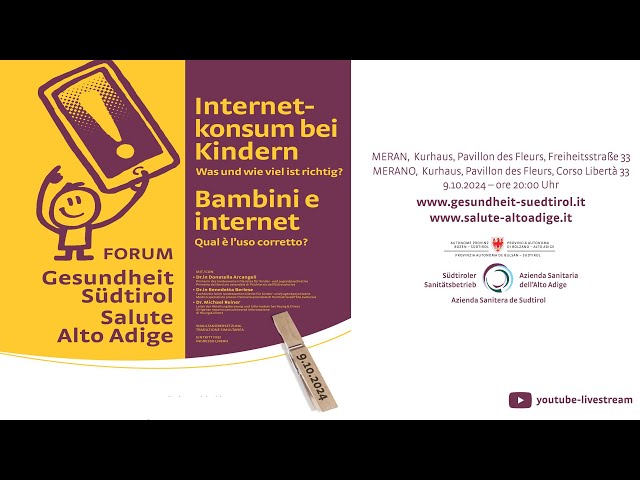 Vortragsabend "Internetkonsum bei Kindern: Was und wie viel ist richtig?"