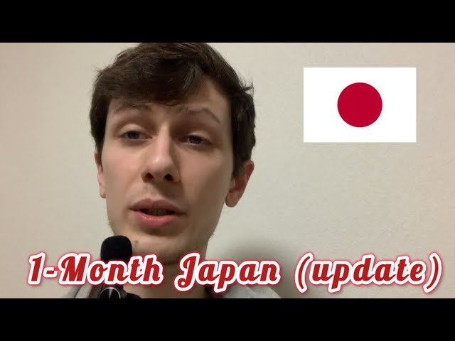 Living in Japan (1-month update)