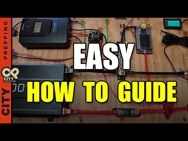 How To Build A Solar Setup: COMPLETE Step-by-Step, DIY Guide (12V, 2000W)