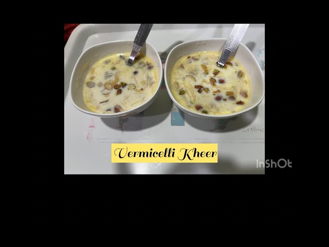 Vermicelli Kheer, a divine treat for any occasion!