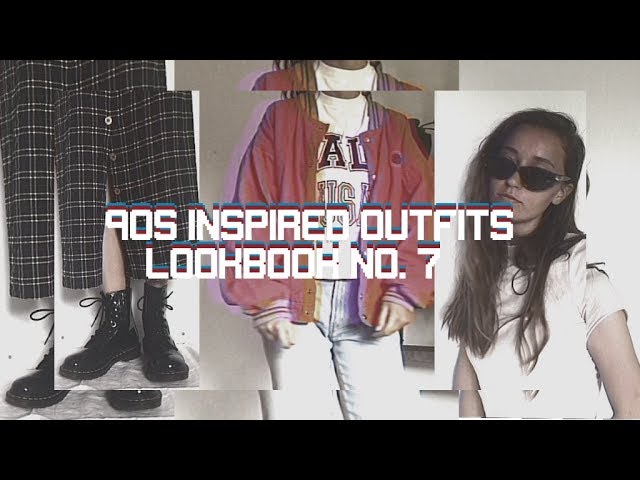 90s INSPIRED outfits // lookbook no. 7